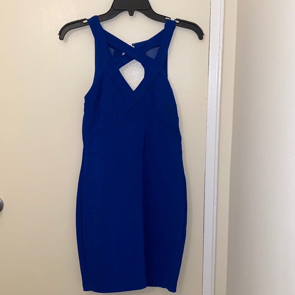 Blue dress